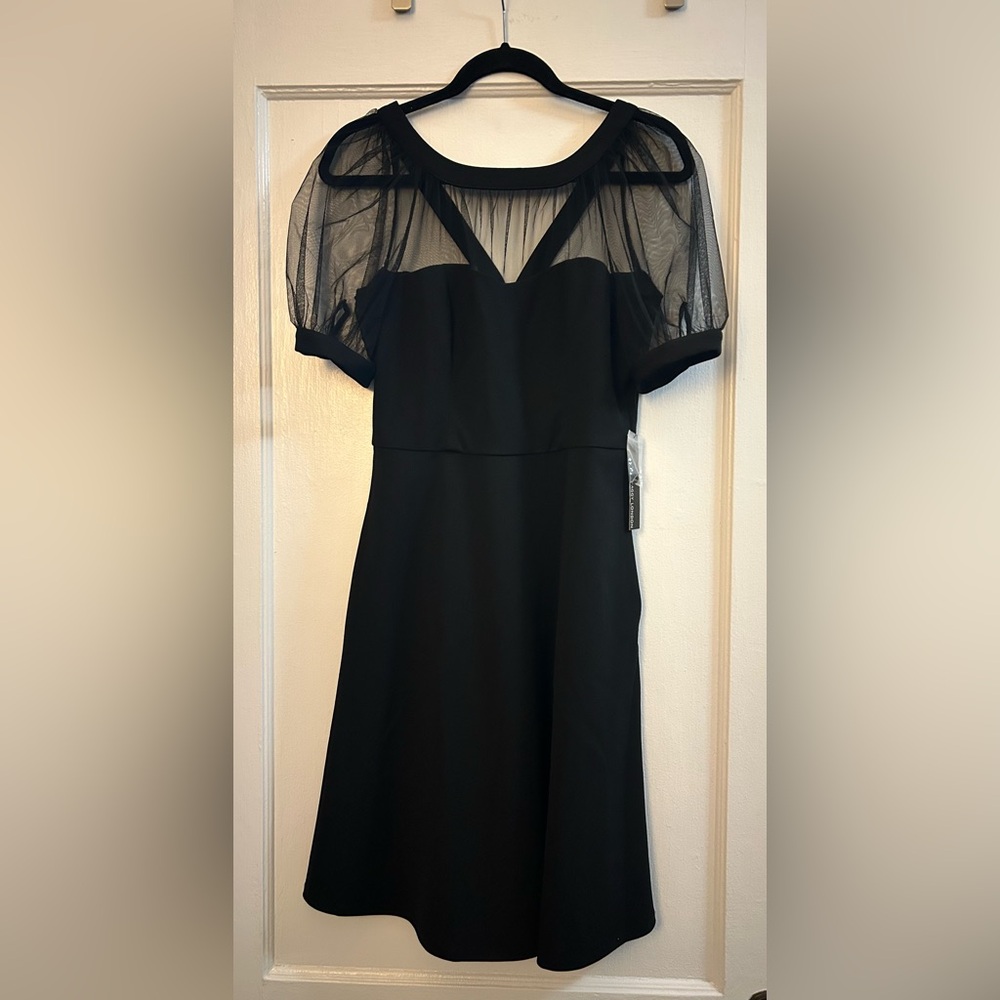 Women's black dress 8
